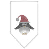 Christmas Pet and Dog Bandana Rhinestone, Santa Penguin
