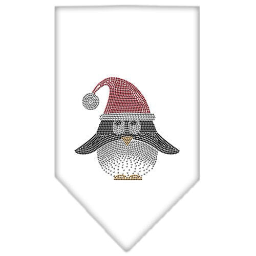 Christmas Pet and Dog Bandana Rhinestone, Santa Penguin