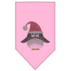 Christmas Pet and Dog Bandana Rhinestone, Santa Penguin