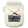 Christmas Pet Hoodie, Don't Stop Believin