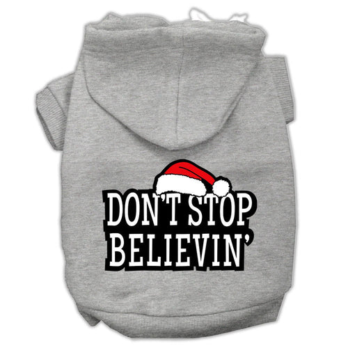 Christmas Pet Hoodie, Don't Stop Believin