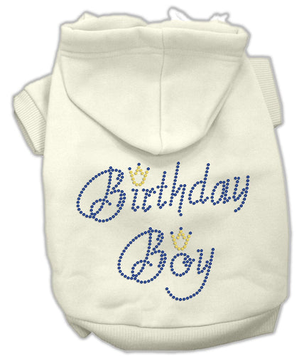 Birthday Pet Dog & Cat Hoodie Rhinestone, Birthday Boy
