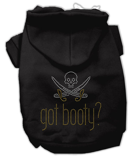 Pet Hoodie Rhinestone, Got Booty?
