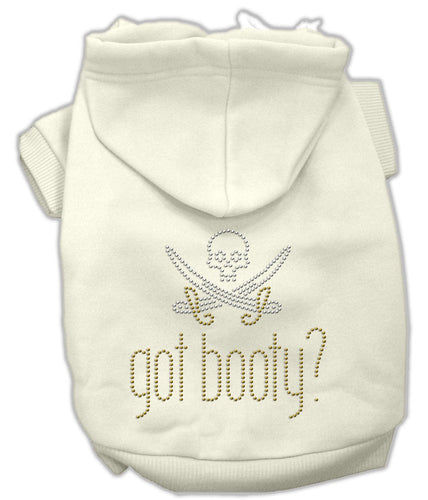 Pet Hoodie Rhinestone, Got Booty?
