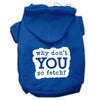 Pet Hoodie Screen Printed, Fetch