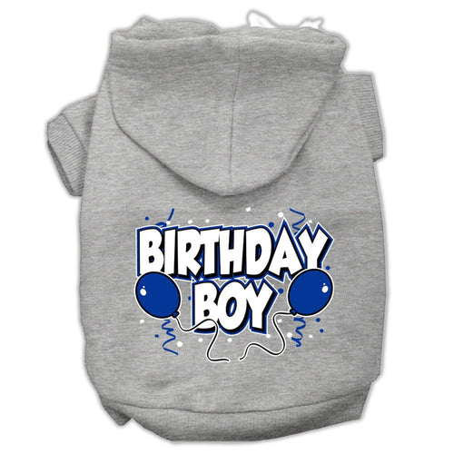 Pet, Dog & Cat Hoodie Screen Printed, Birthday Boy