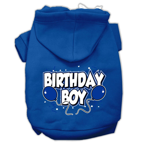 Pet, Dog & Cat Hoodie Screen Printed, Birthday Boy