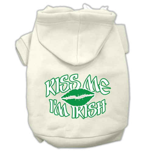 Pet Hoodie Kiss Me I'm Irish