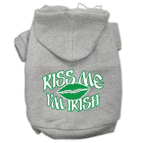 Pet Hoodie Kiss Me I'm Irish