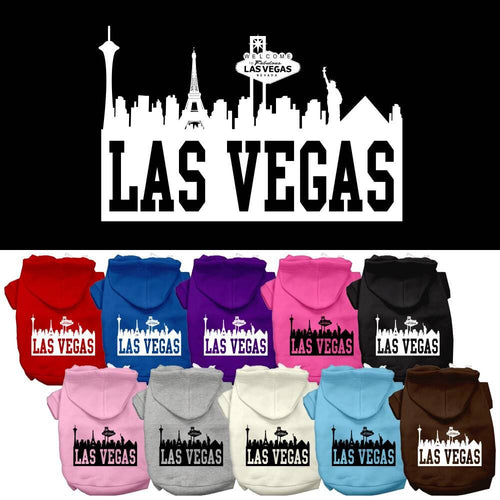 Pet Hoodie Las Vegas Skyline
