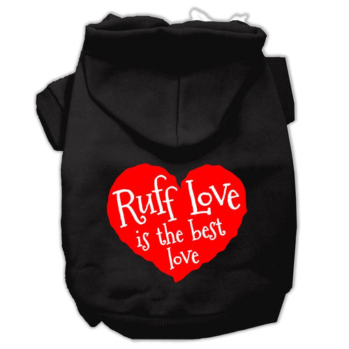 Pet Hoodie Ruff Love
