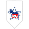 Pet and Dog Bandana Screen Printed, Democrat