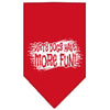 Pet and Dog Bandana Screen Printed, Dirty Dogs Have More Fun