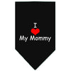 Pet and Dog Bandana Screen Printed, I Love My Mommy