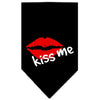 Pet and Dog Bandana Screen Printed, Kiss Me