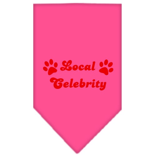 Pet and Dog Bandana Screen Printed, Local Celebrity