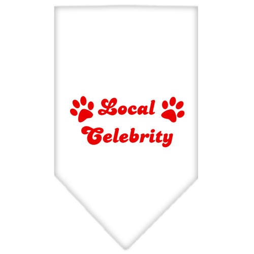 Pet and Dog Bandana Screen Printed, Local Celebrity