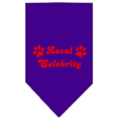 Pet and Dog Bandana Screen Printed, Local Celebrity