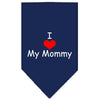 Pet and Dog Bandana Screen Printed, I Love My Mommy
