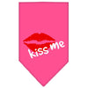 Pet and Dog Bandana Screen Printed, Kiss Me