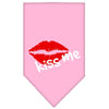 Pet and Dog Bandana Screen Printed, Kiss Me