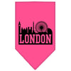 Pet and Dog Bandana Screen Printed, London Skyline