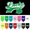 Pet and Dog Bandana Screen Printed,  Lucky Swoosh