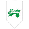 Pet and Dog Bandana Screen Printed,  Lucky Swoosh