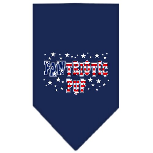 Pet and Dog Bandana Screen Printed, Pawtriotic Pup