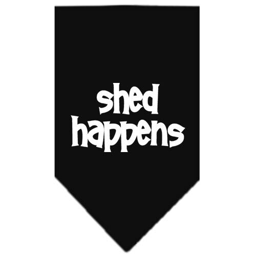Pet and Dog Bandana Screen Printed, Shed Happens