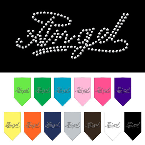 Pet and Dog Bandana Rhinestone, Angel