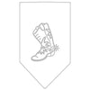 Pet and Dog Bandana Rhinestone, Boot