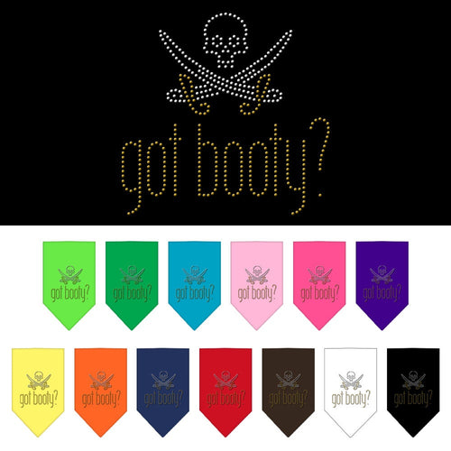 Pet and Dog Bandana Rhinestone, Got Booty