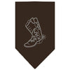 Pet and Dog Bandana Rhinestone, Boot