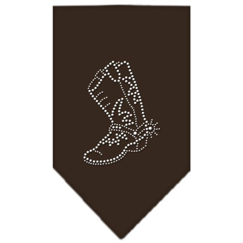 Pet and Dog Bandana Rhinestone, Boot