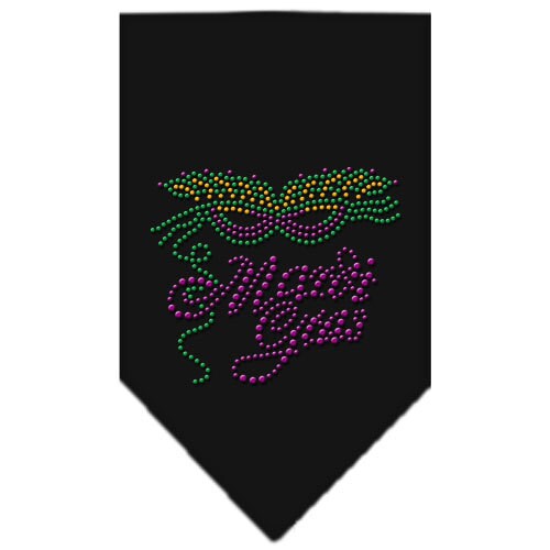Pet and Dog Bandana, Rhinestone, Mardi Gras