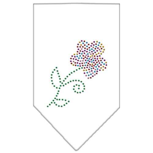 Pet and Dog Bandana Rhinestone, Multi Flower
