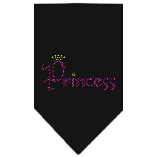 Pet and Dog Bandana Rhinestone, Princess