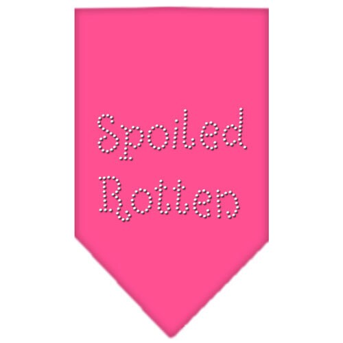 Pet and Dog Bandana Rhinestone, Spoiled Rotten