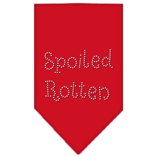 Pet and Dog Bandana Rhinestone, Spoiled Rotten