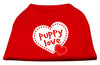Pet Dog & Cat Shirt Screen Printed, Puppy Love