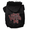 Pet Hoodie Rhinestone, Happy Valentine's Day