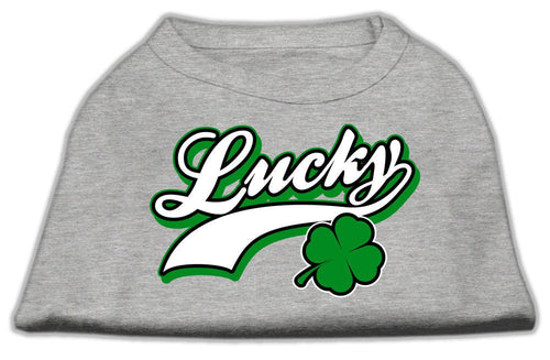 Pet Shirt Lucky Swoosh White