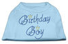 Pet Dog & Cat Shirt Rhinestone, Birthday Boy