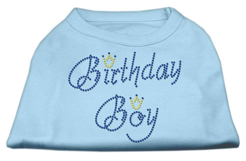 Pet Dog & Cat Shirt Rhinestone, Birthday Boy