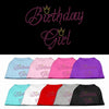 Pet Dog & Cat Shirt Rhinestone,Birthday Girl