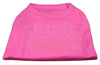 Pet Dog & Cat Shirt Rhinestone, Trouble Maker