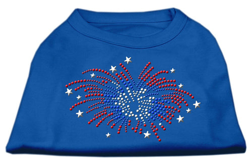 Pet Shirt Rhinestone, Fireworks