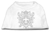 Pet Dog & Cat Shirt Rhinestone, Fleur De Lis Shield