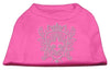 Pet Dog & Cat Shirt Rhinestone, Fleur De Lis Shield